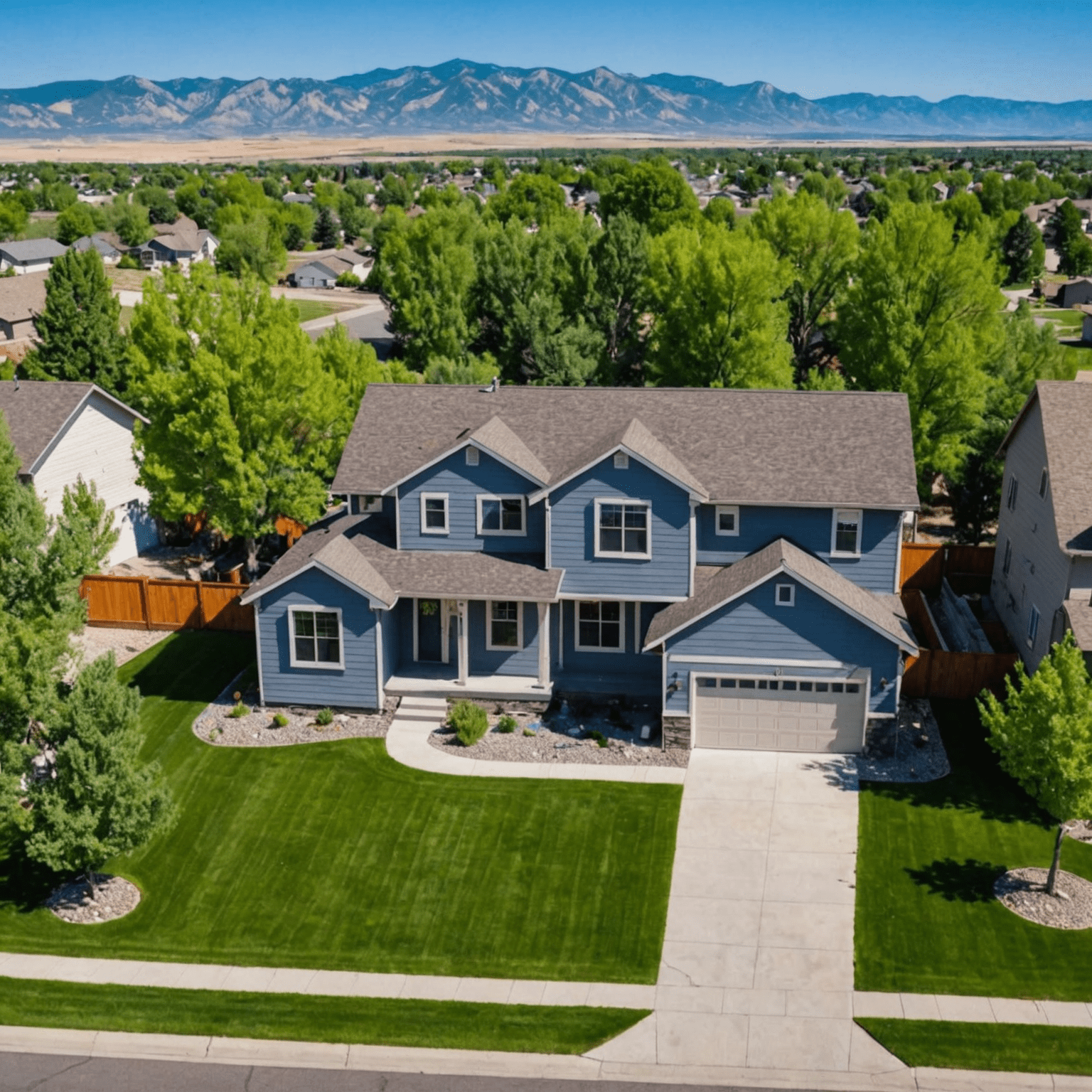 Map showing 416 Lilac Ln, Fort Collins, CO 80524